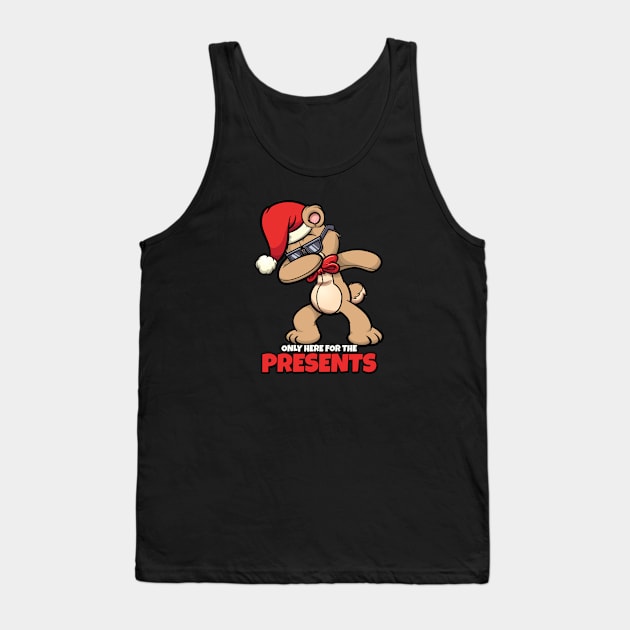 Only Here for Presents Tank Top by B-awesome Store